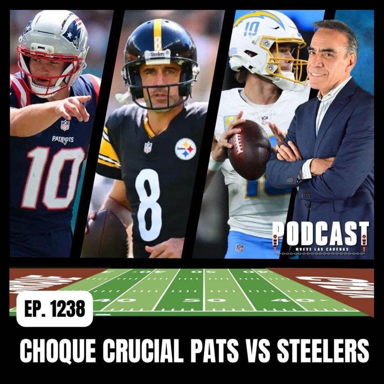 cover art for La Defensiva de #Steelers no luce bien, en cambio Drake Maye y sus #Pats siguen Creciendo 