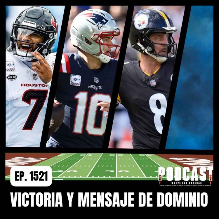 cover art for ¿Cuál es la Razón de que Houston, Pats y Steelers, pese a un Mal Inicio, Parezcan Aspirantes a PlayOffs?