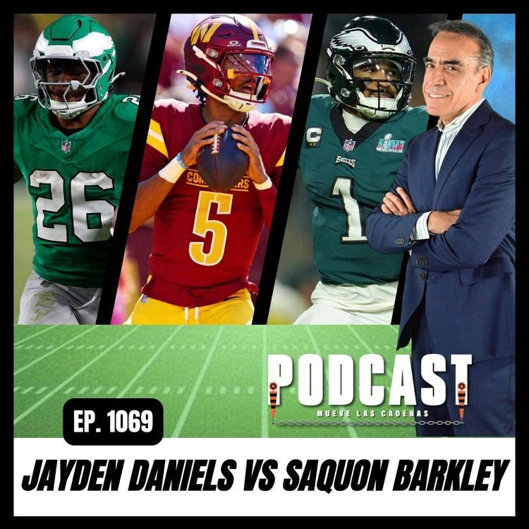 cover art for Es el Éxito de Saquon Barkley, o el de Jayden Daniels, lo que Marcará el triunfo de Washington o Filadelfia