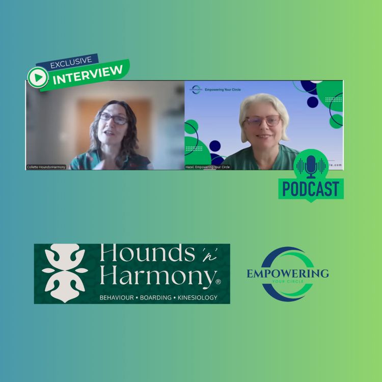 cover art for Hazel Theocharous chats with Collette Jacobs of Hounds n Harmony