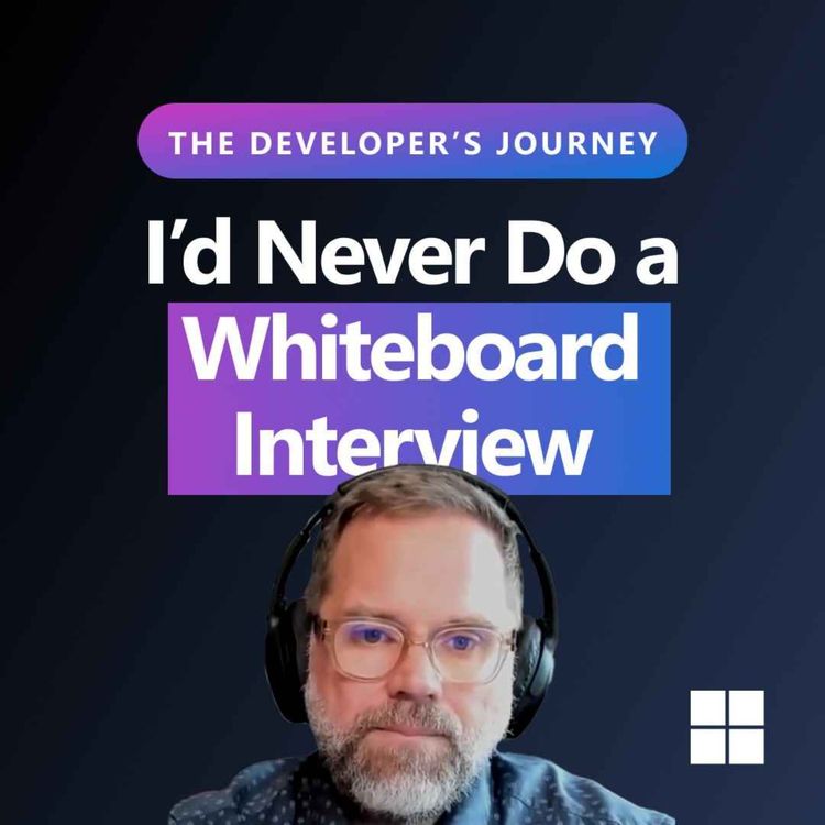 cover art for I'd Never Do a Whiteboard Interview