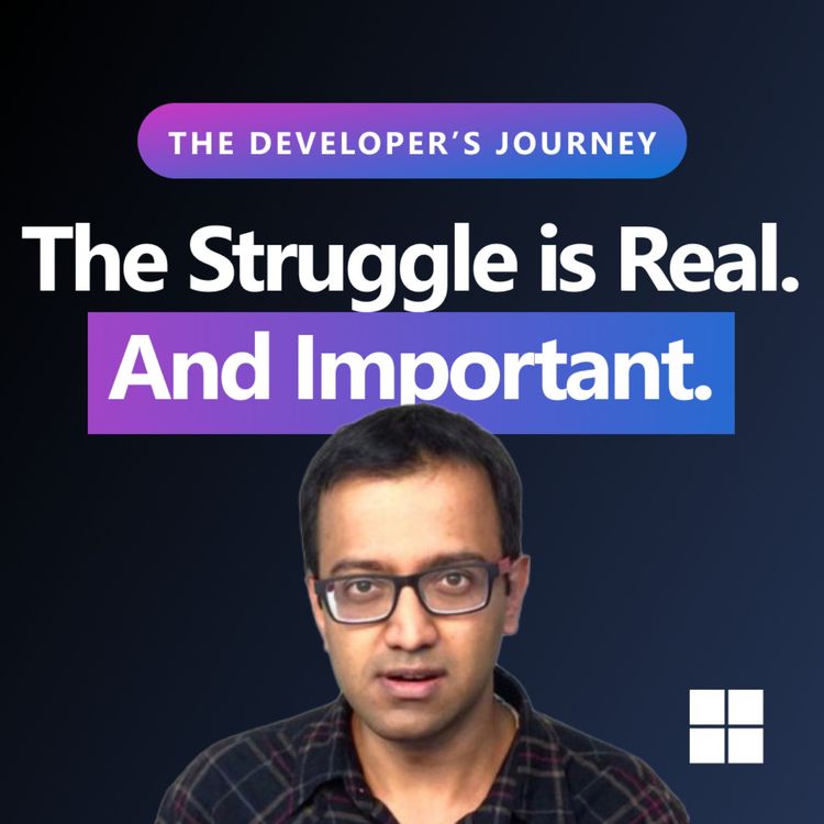 cover art for The Struggle is Real. And Important.