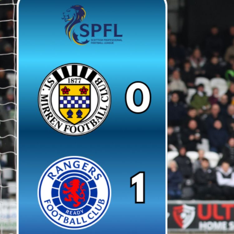 cover art for 3 points and home as Rangers take advantage of Hearts slip up | St Mirren 0-1 Rangers