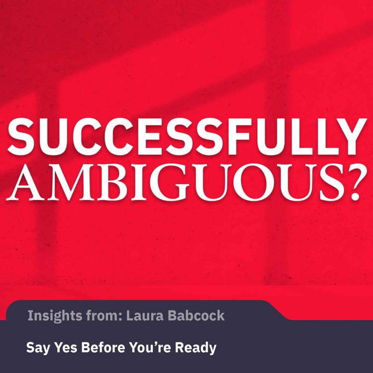 cover art for Say Yes Before You’re Ready | Laura Babcock