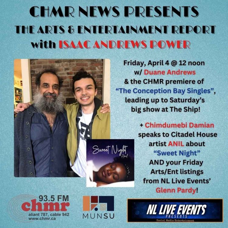 cover art for Arts & Entertainment Report  - Friday, April 4, 2025 