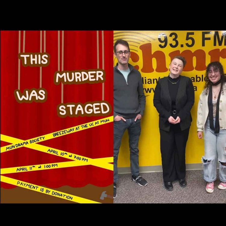cover art for This Murder Was Staged - MUN Drama Society