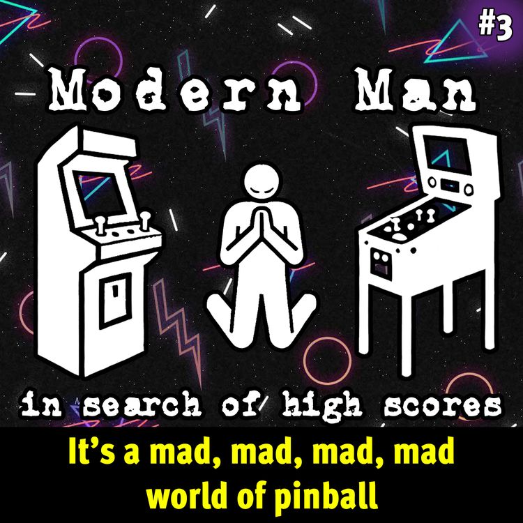 cover art for It's a mad, mad, mad, mad world of pinball