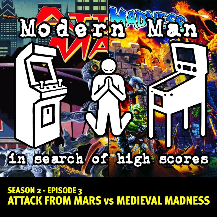 cover art for Attack from Mars vs Medieval Madness