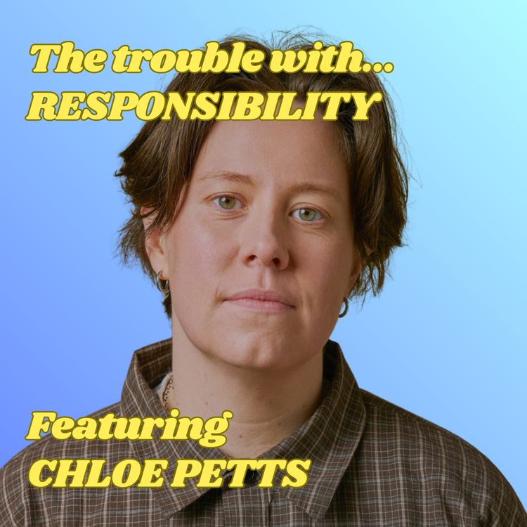 cover art for The Trouble with Responsibility, featuring Chloe Petts