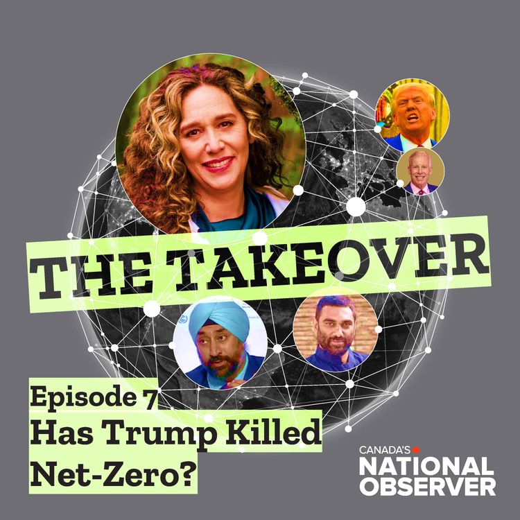 ポスター zero Has Trump Killed Net-Zero? - The Takeover | Acast