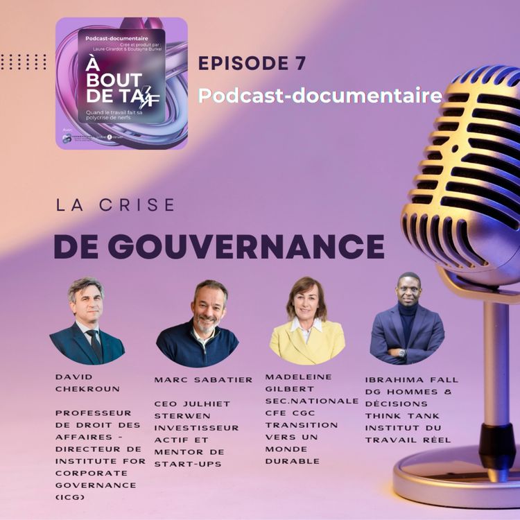 cover art for Crise de gouvernance