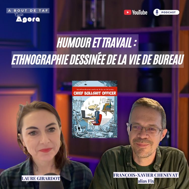 cover art for {Cycle Agora} Humour et travail : ethnographie dessinée de la vie de bureau