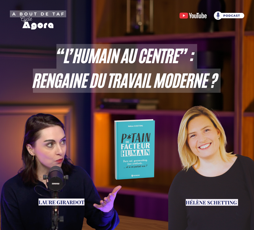 cover art for {Cycle Agora} "L'humain au centre" : rengaine du travail moderne ?