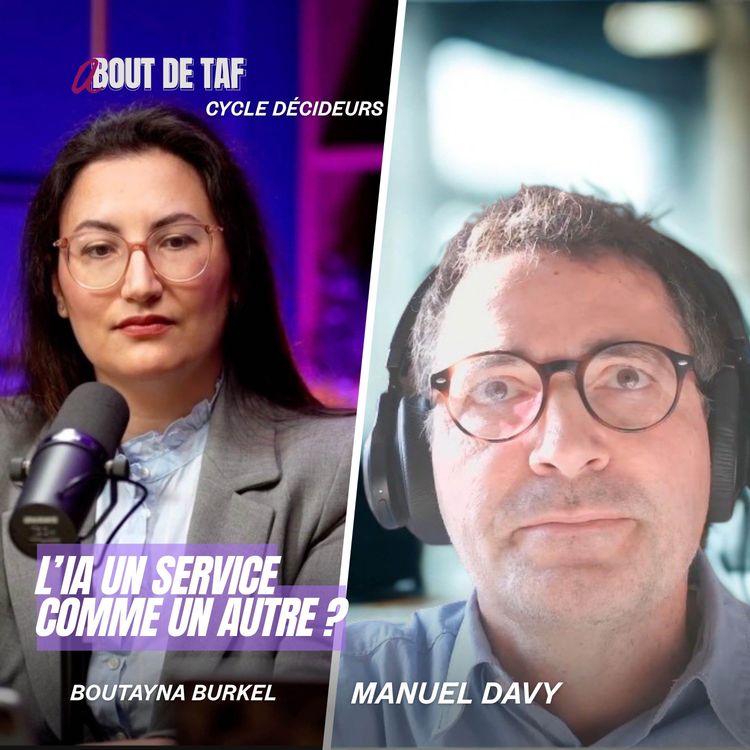 cover art for L'IA face aux 3 MILLIARDS D'ANNÉES D'AVANCE de l'humain avec Manuel Davy - {Cycle Décideurs}