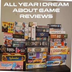 cover art for All Year I Dream About Game Reviews