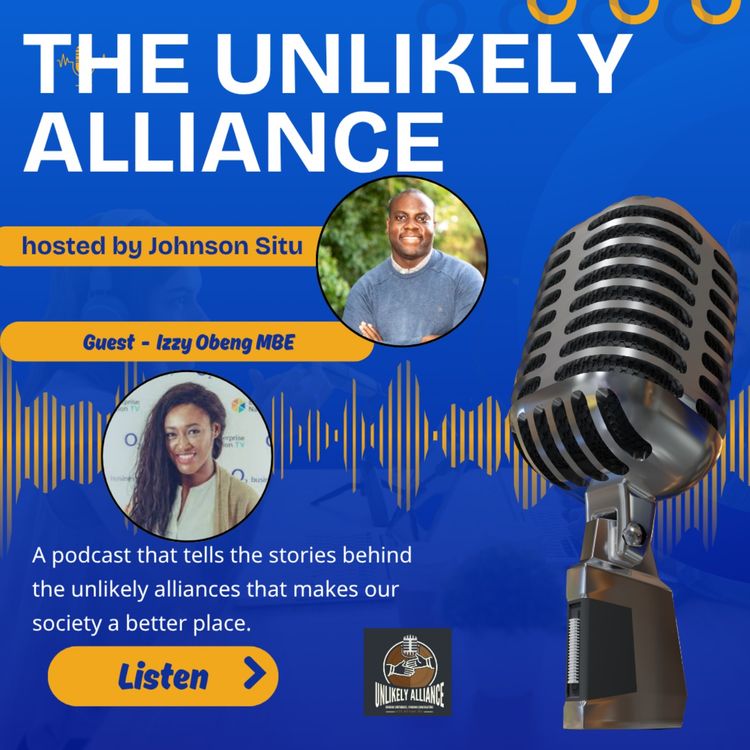 cover art for The Unlikely Alliance - Izzy Obeng MBE