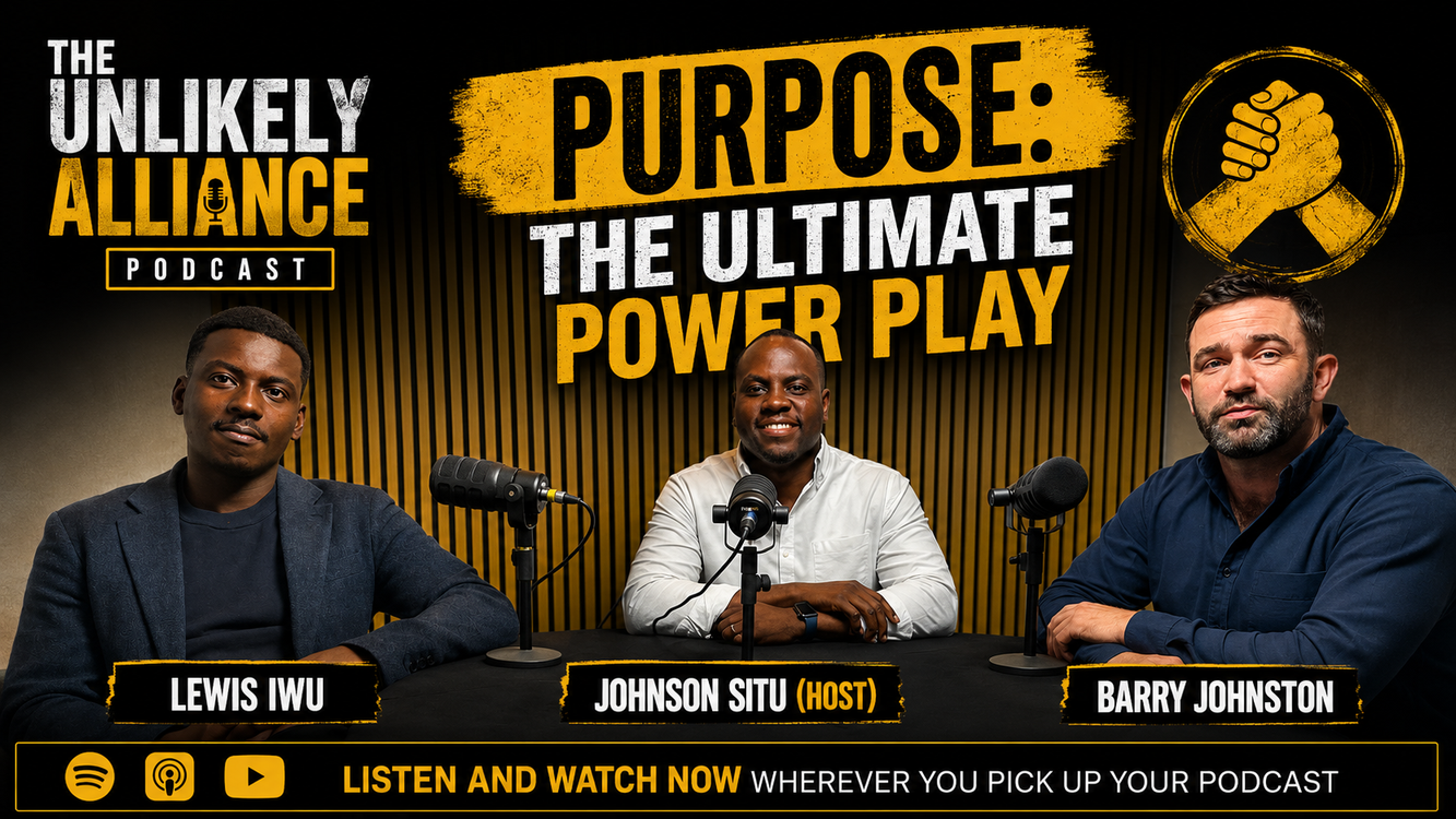 cover art for The Unlikely Alliance  - Purpose: The Ultimate Power Play 