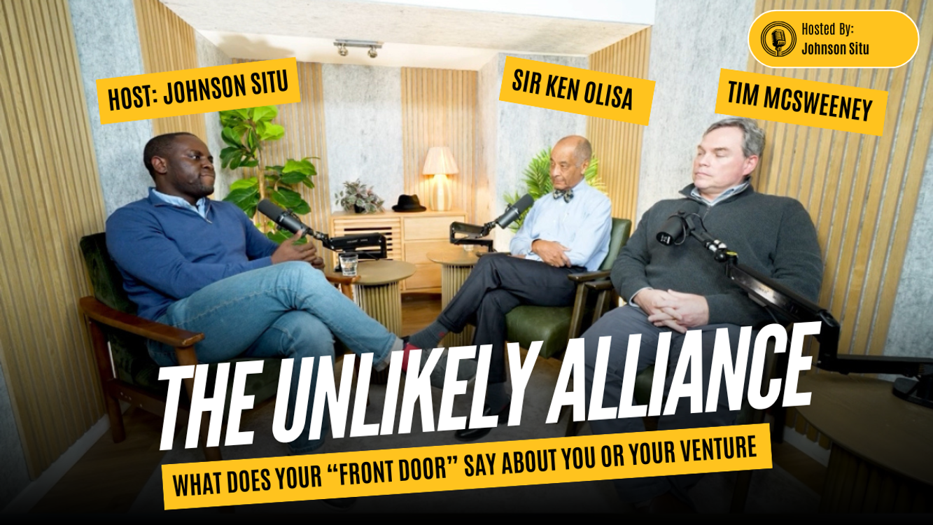 cover art for The Unlikely Alliance - Sir Ken Olisa & Tim McSweeney 