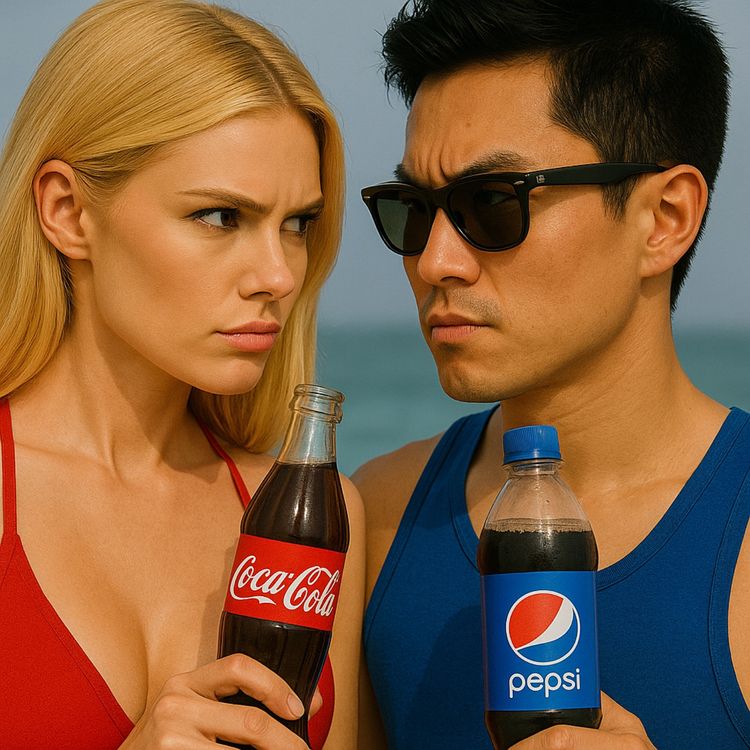 cover art for Coca Cola vs Pepsi - Vem vinner cola-kriget?