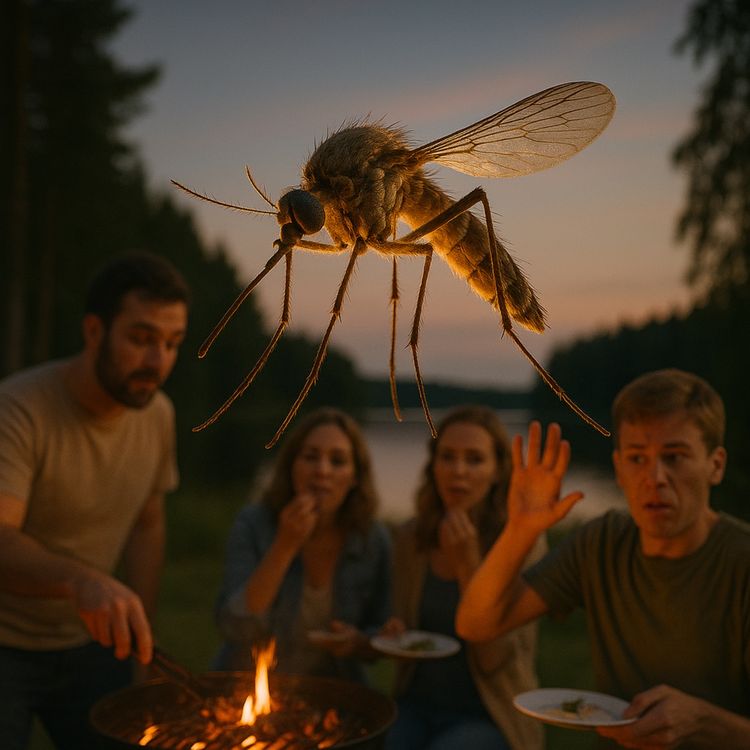 cover art for Varför blir vissa stuckna av myggor och andra inte?