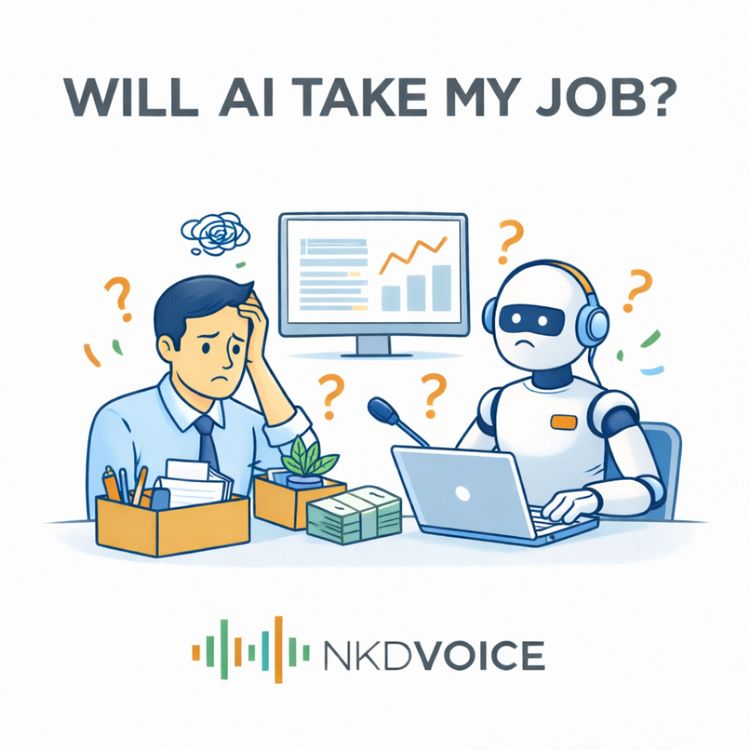 cover art for WILL AI TAKE MY JOB?