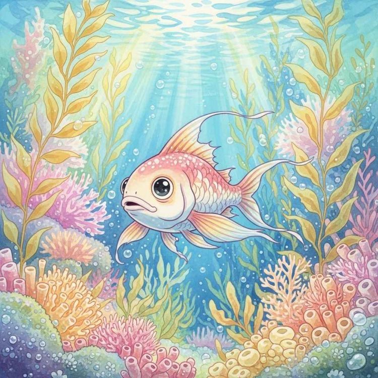 cover art for Machli Ka Bacha | Famous Nursery Rhymes and Kids Songs