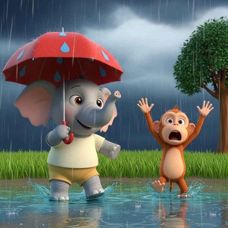 cover art for Barish Aayi Cham Cham | NEW Fun Educational Nursery Rhyme and Song OUT NOW