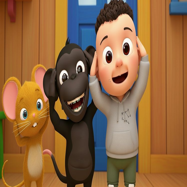 cover art for Head Shoulders Knees & Toes | Sar Kandhay Ghootnay Aur Pair NEW REMIX | Kids Nursery Rhyme OUT NOW