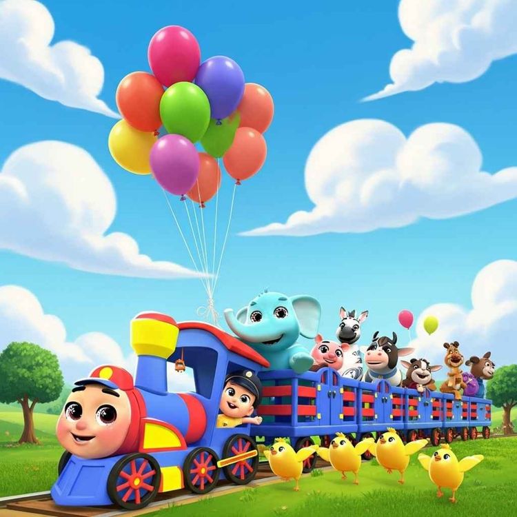 cover art for Train Choo Choo | NEW REMIX | Woohoo New Kids Nursery Rhyme and Song OUT NOW