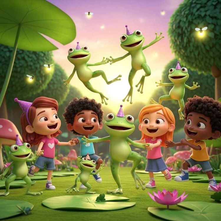 cover art for Five Little Speckled Frogs | NEW REMIX | New Kids fun Nursery Rhyme and Song OUT NOW YAYY