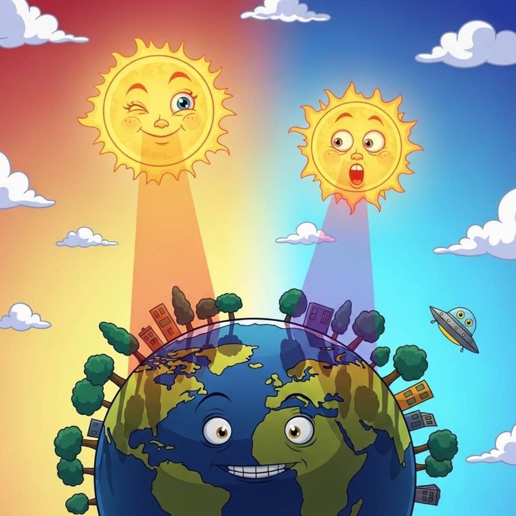 cover art for Double Trouble: What If Earth Got a Second Sun Tomorrow? | Do Suraj Zameen Par?