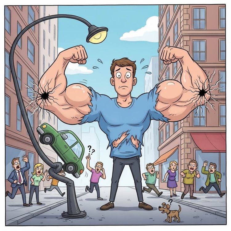 cover art for Super Strong Arms: What If You Could Lift a Car? 💪 | Science Ka Hairān Kun Raaz!