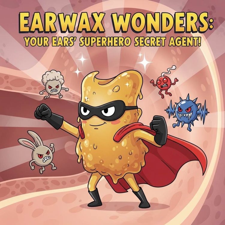 cover art for Earwax Wonders: Your Ears' Superhero Secret Agent! | Kaan ki Moom? Yeh Hai Tumhare Kaanon ka Chupka Superhero!