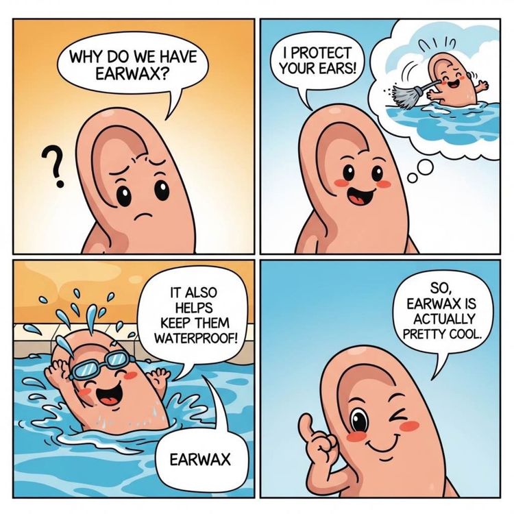 cover art for Eww, Earwax! But Wait… It's Actually Your Ear's Superhero Shield? | yeh toh aapke kaano ka chipchipa superhero bodyguard hai!