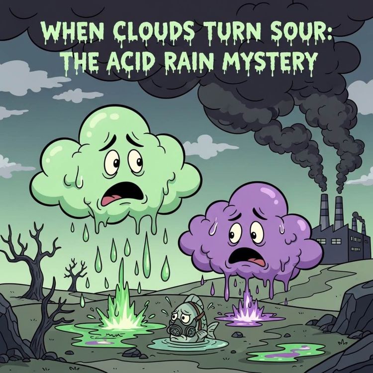 cover art for When Clouds Turn Sour: The Acid Rain Mystery | Asman Ki Chheenk: Kyun Barish Kabhi-Kabhi Jalan Deti Hai 