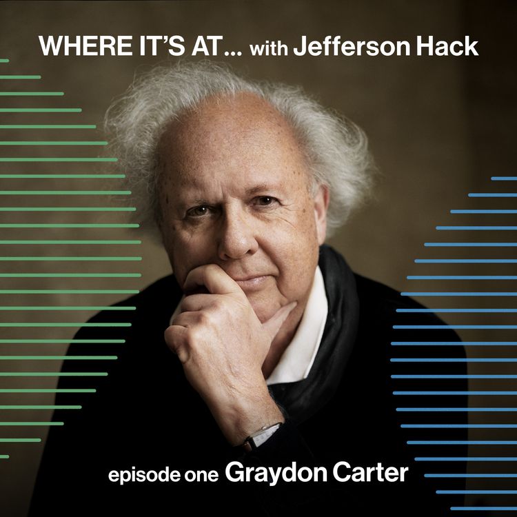 cover art for WHERE IT'S AT … with Graydon Carter