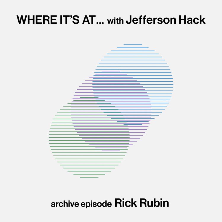 cover art for WHERE IT'S AT … with Rick Rubin
