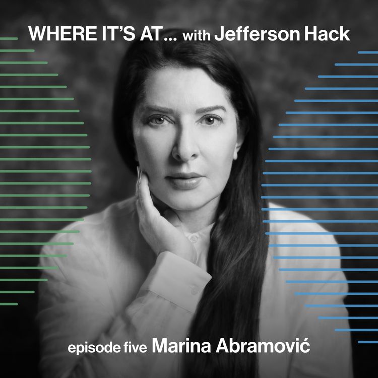cover art for WHERE IT'S AT … with Marina Abramović