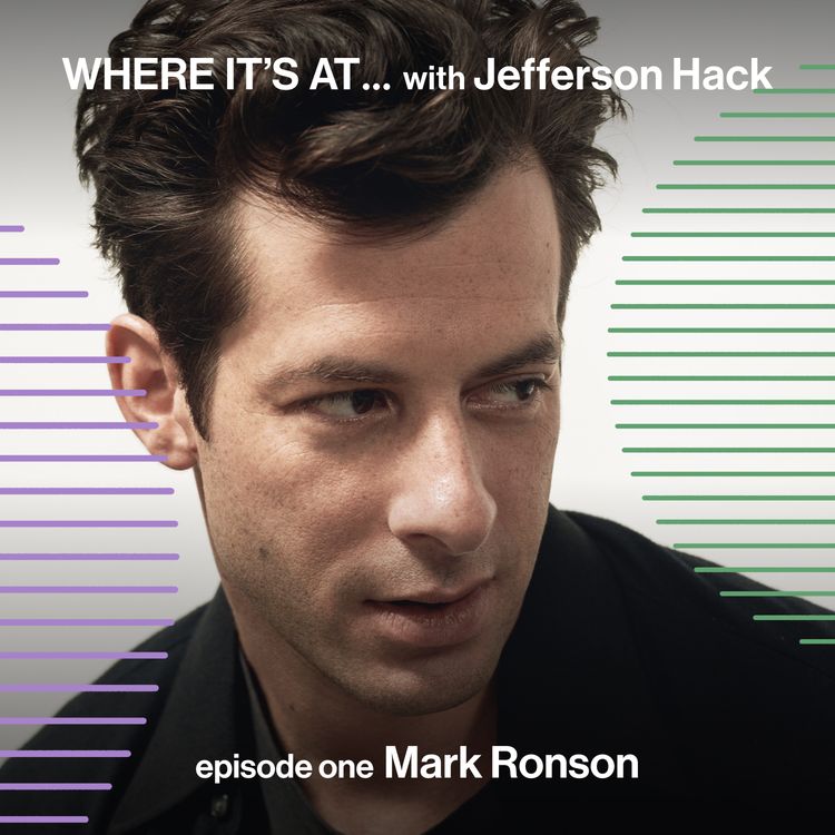 cover art for WHERE IT'S AT … with Mark Ronson