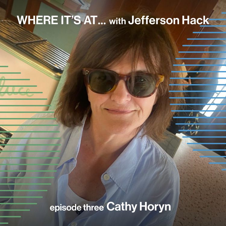 cover art for WHERE IT'S AT... with Cathy Horyn