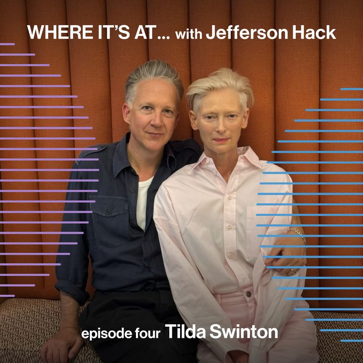 cover art for WHERE IT'S AT... with TILDA SWINTON