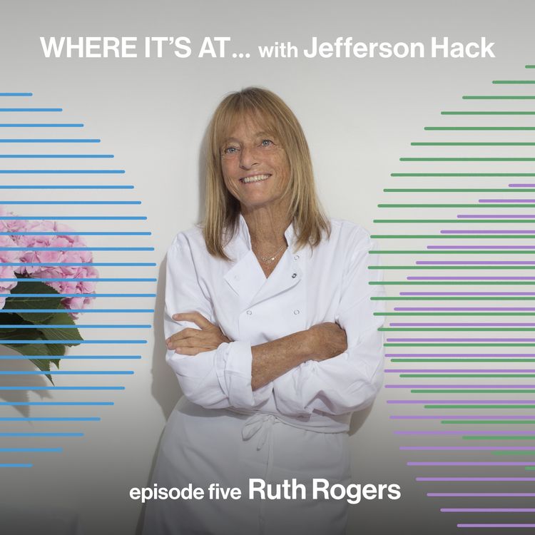 cover art for WHERE IT'S AT... with Ruth Rogers