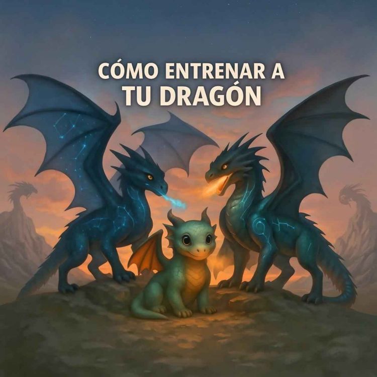 cover art for Cómo entrenar a tu dragón (interior): entre fuego, terapia y rugidos