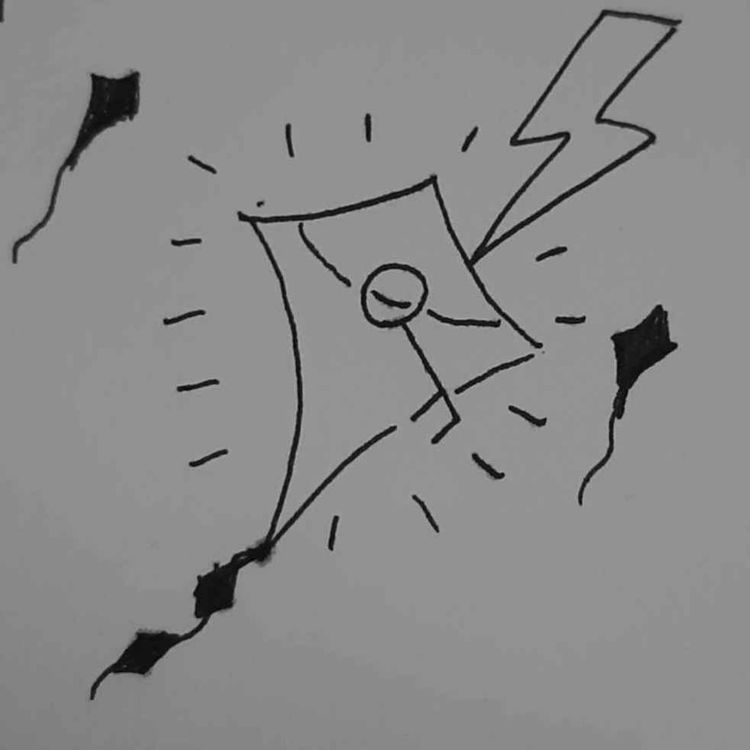 cover art for "Crickets" (a poem by Gavin)