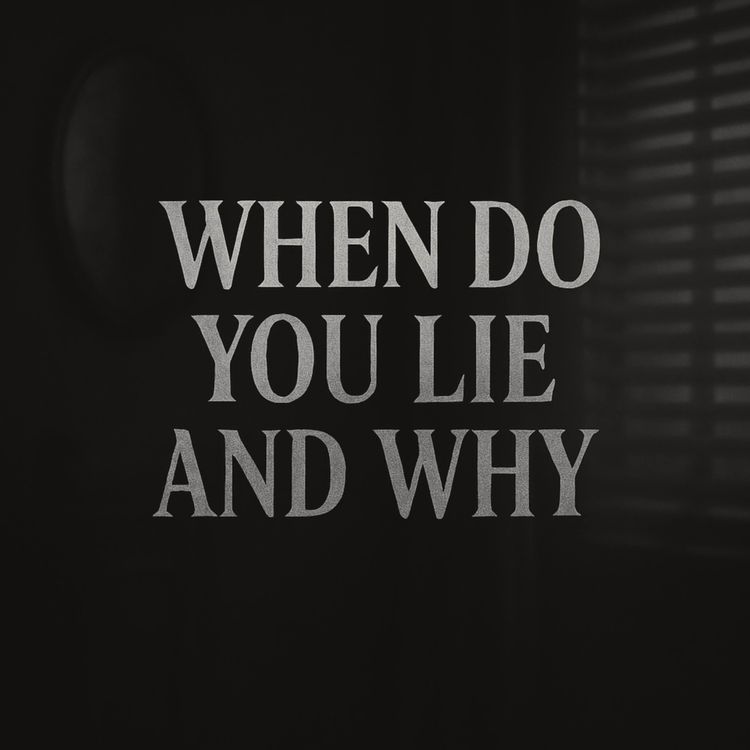 cover art for When Do You Lie And Why | Haifaa Younis