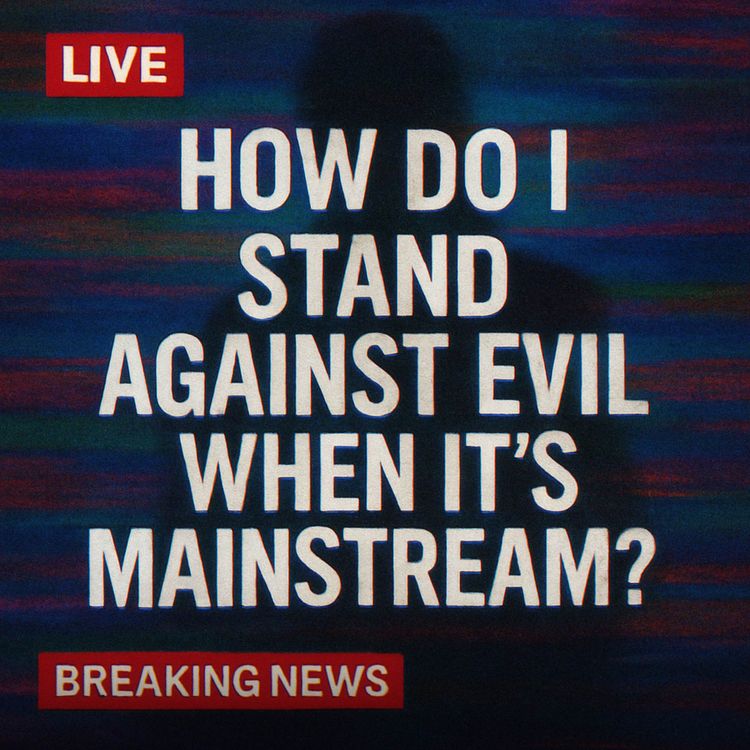 cover art for How Do I Stand Against Evil When Its Mainstream | Omar Suleiman