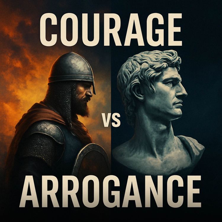 cover art for How Courage Can Become Arrogance And Hypocrisy | Omar Suleiman