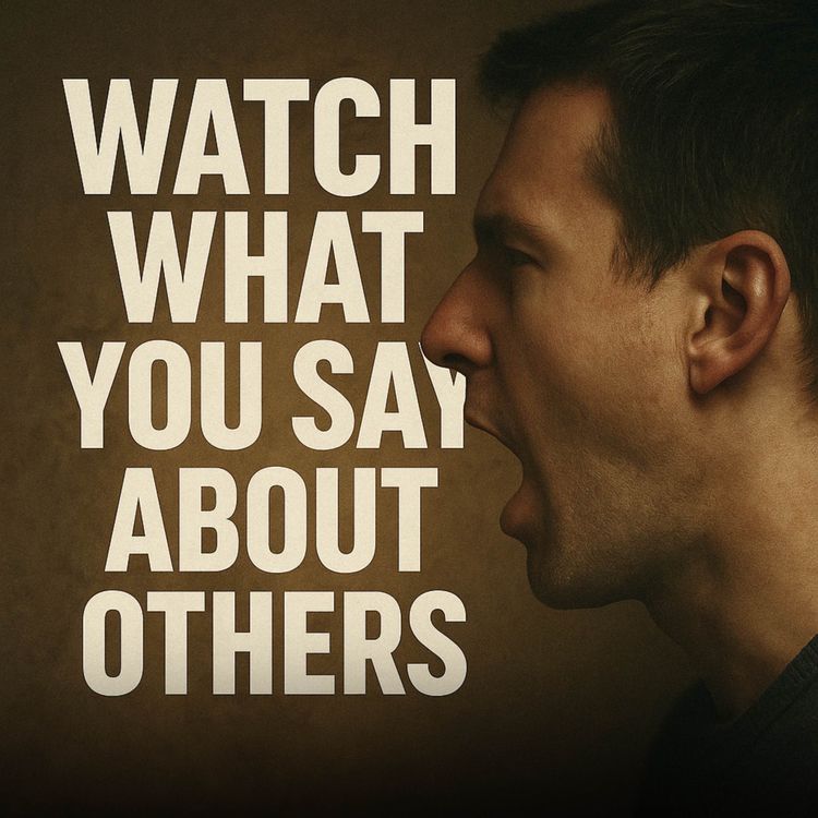 cover art for Watch what you say about others. | Mufti Menk