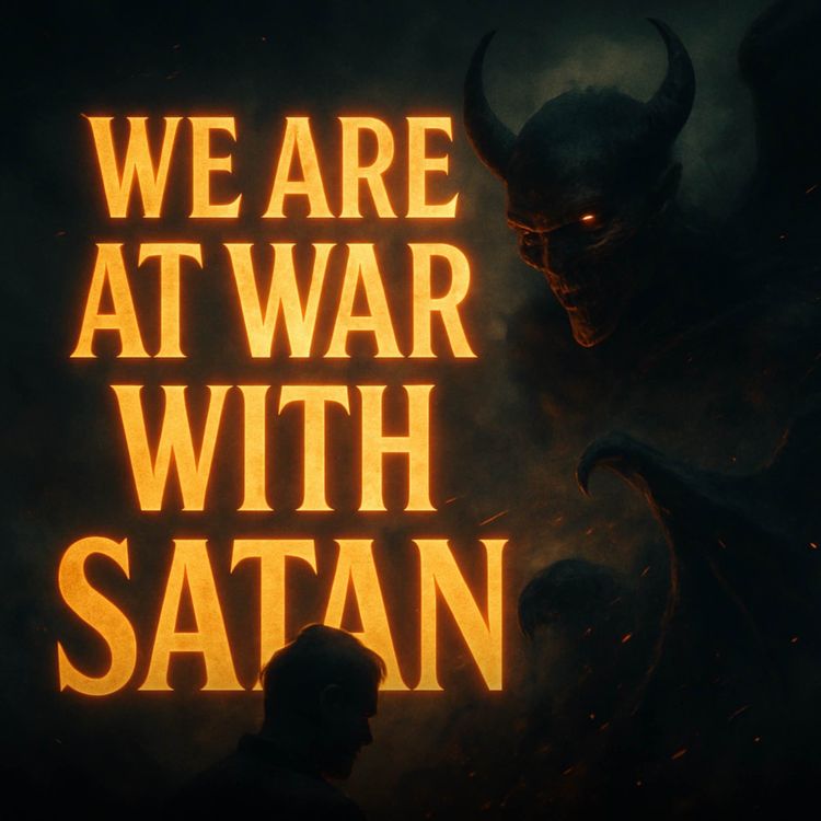 cover art for We Are At War With Satan | Muhammad Hoblos