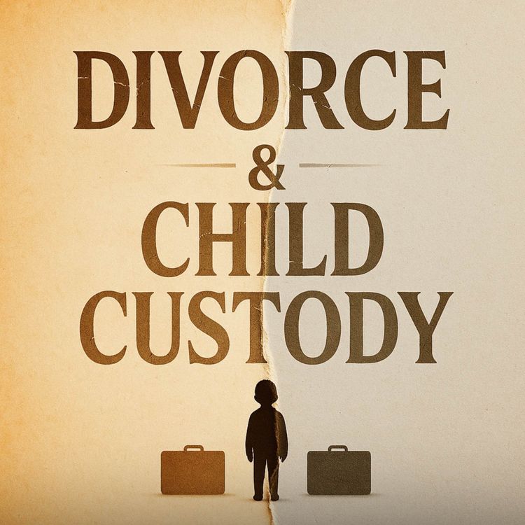 cover art for Divorce & Child Custody | Mufti Menk